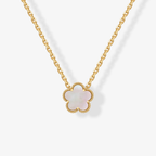 14K Gold Plated Clover Necklace