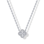14K Gold Plated Clover Necklace