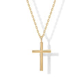 14K Gold Plated Cross Necklace
