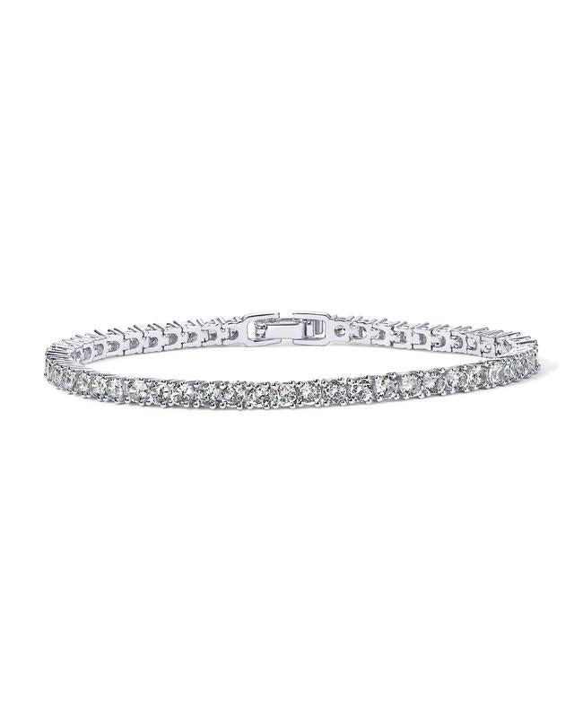 14K Gold Plated Cubic Zirconia Bracelet