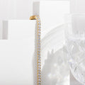 14K Gold Plated Cubic Zirconia Bracelet