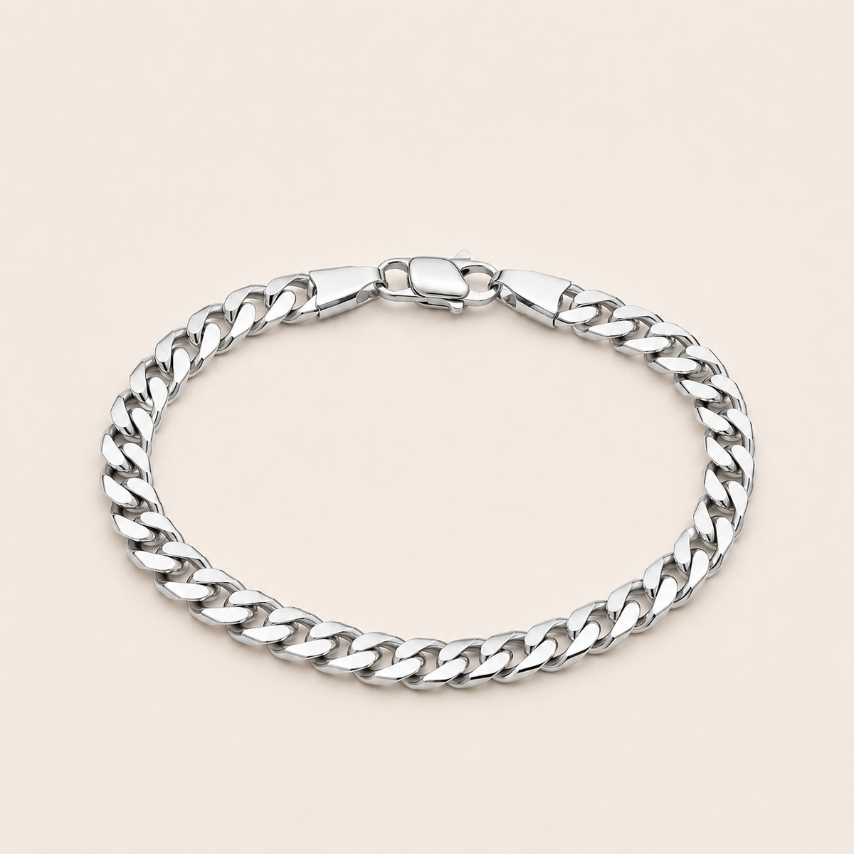 Pulsera Cuban Bañada en Oro 14K