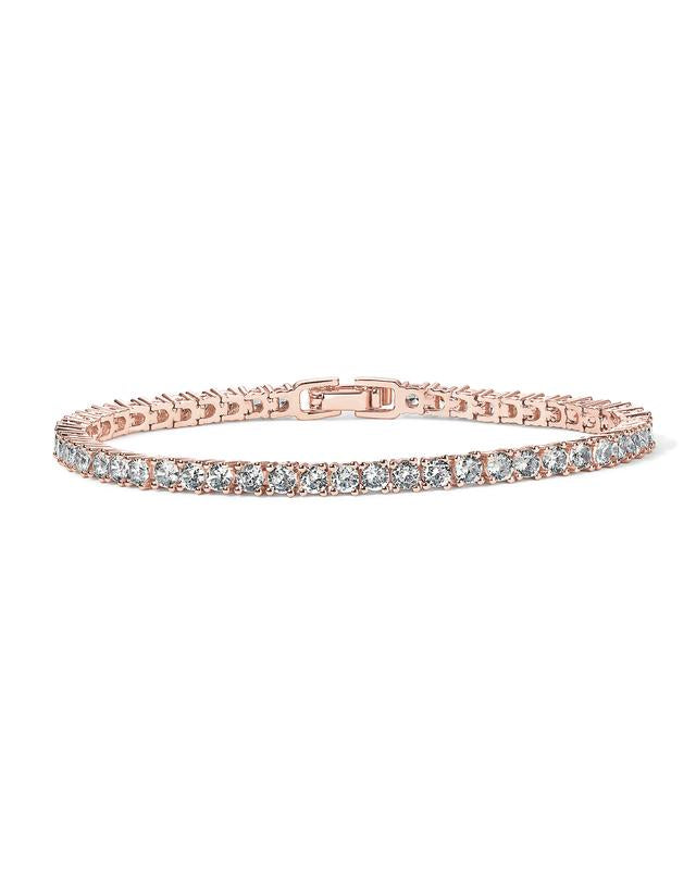 14K Gold Plated Cubic Zirconia Bracelet