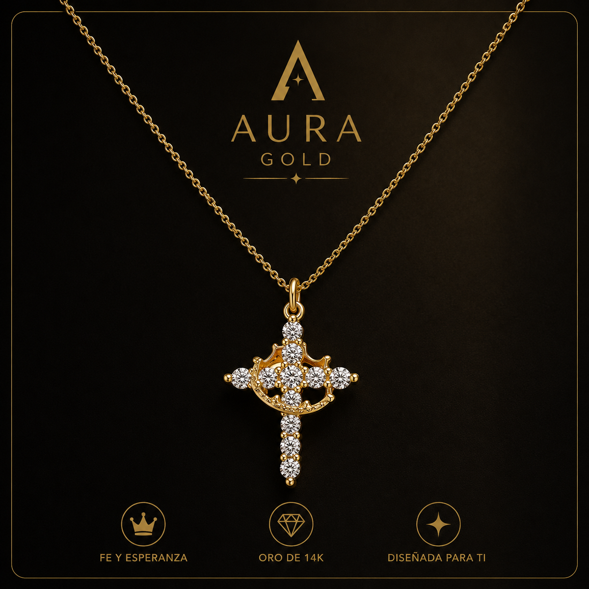Aura™ Crowned Faith | Un Símbolo de Fe, Gracia y Fortaleza